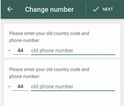 Recuperar o WhatsApp sem um número de telefone
